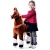 Ponycycle ” Mister Ed ” Pferd braun, Pony auf Rollen fahrendes Schaukelpferd und Kuscheltier für Ihr Kind von MyPony (Medium)